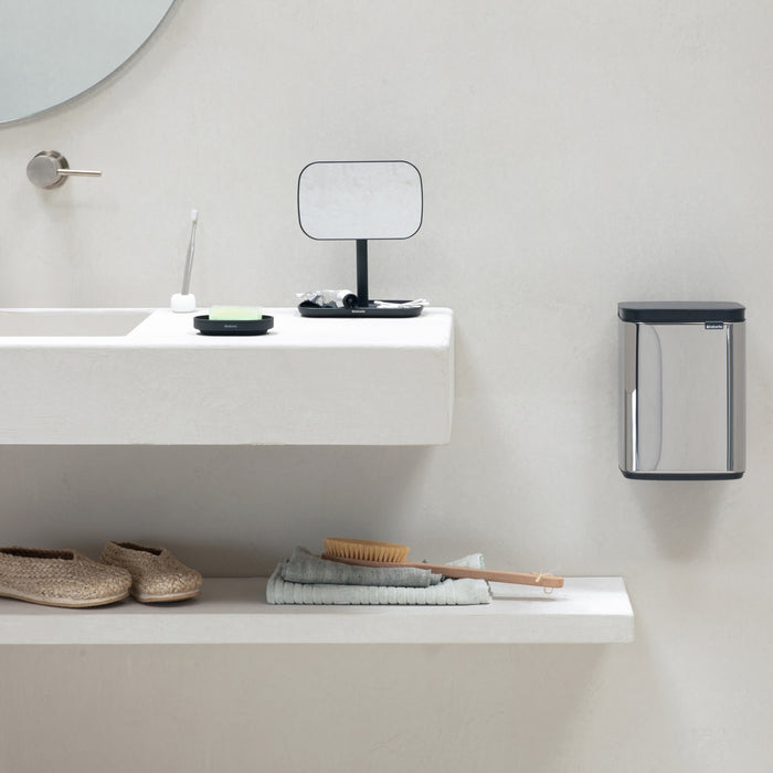 Brabantia Bo Afvalemmer 4 L - Brilliant Steel