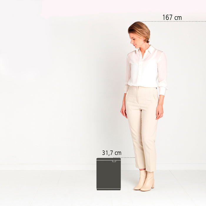 Brabantia Bo Afvalemmer 7 L - Matt Black