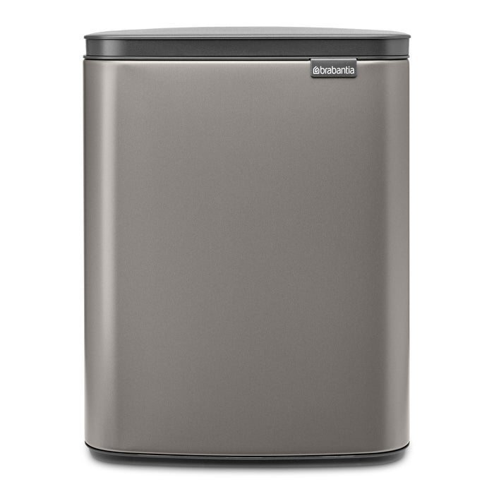 Brabantia Bo Afvalemmer 12 L - Platinum