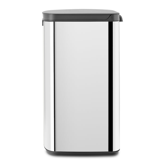 Brabantia Bo Afvalemmer 12 L - Brilliant Steel