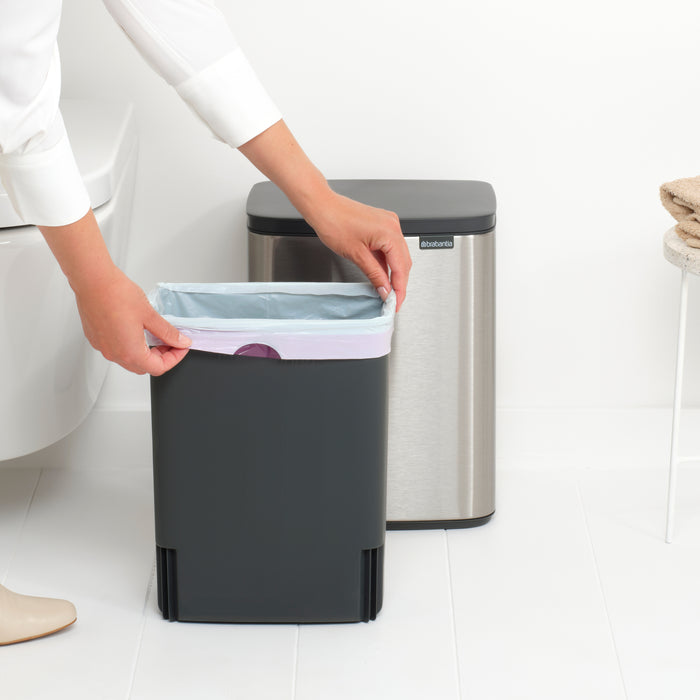 Brabantia Bo Afvalemmer 12 L - Matt Steel FPP