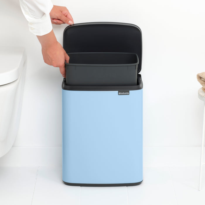 Brabantia Bo Afvalemmer 12 L - Dreamy Blue