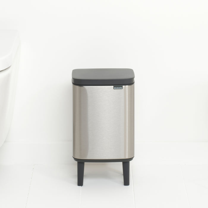 Brabantia Bo Hi Afvalemmer 4 L - Matt Steel FPP
