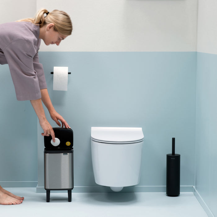 Brabantia Bo Hi Afvalemmer 4 L - Matt Steel FPP