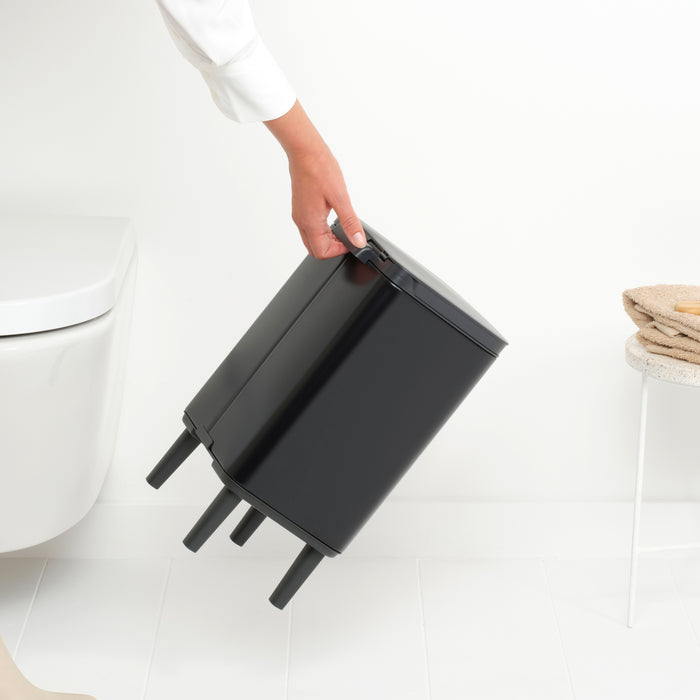 Brabantia Bo Hi Afvalemmer 7 L - Matt Black