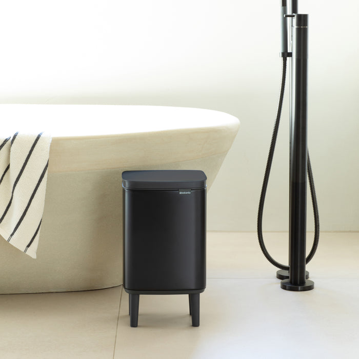 Brabantia Bo Hi Afvalemmer 7 L - Matt Black