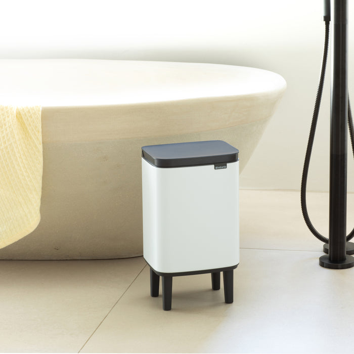 Brabantia Bo Hi Afvalemmer 7 L - White