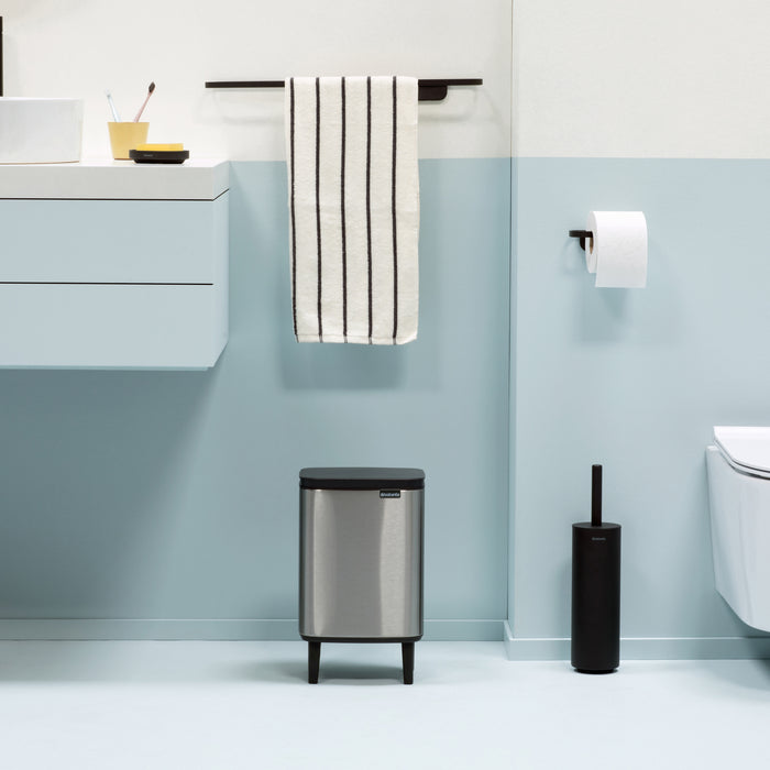 Brabantia Bo Hi Afvalemmer 7 L - Matt Steel FPP