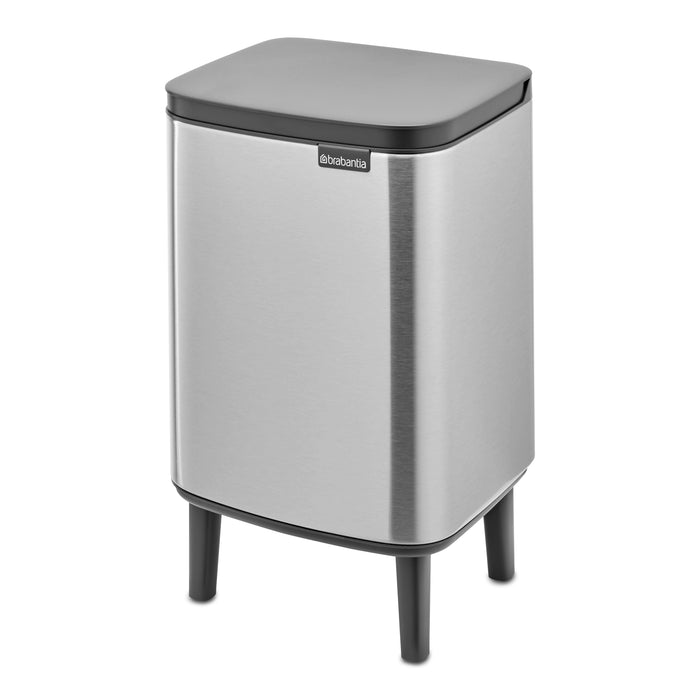 Brabantia Bo Hi Afvalemmer 7 L - Matt Steel FPP