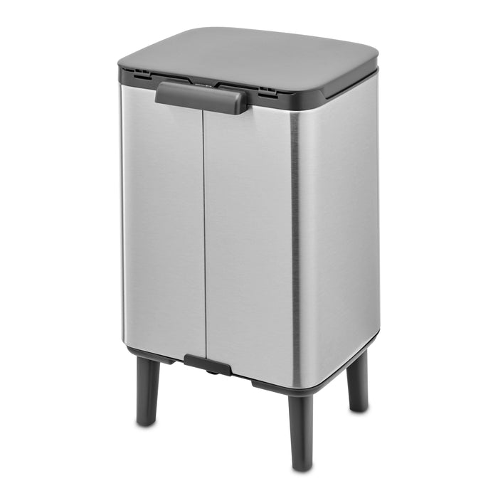 Brabantia Bo Hi Afvalemmer 7 L - Matt Steel FPP