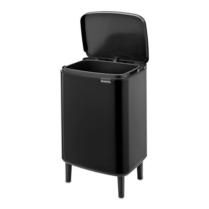 Brabantia Bo Hi Afvalemmer 12 L - Matt Black