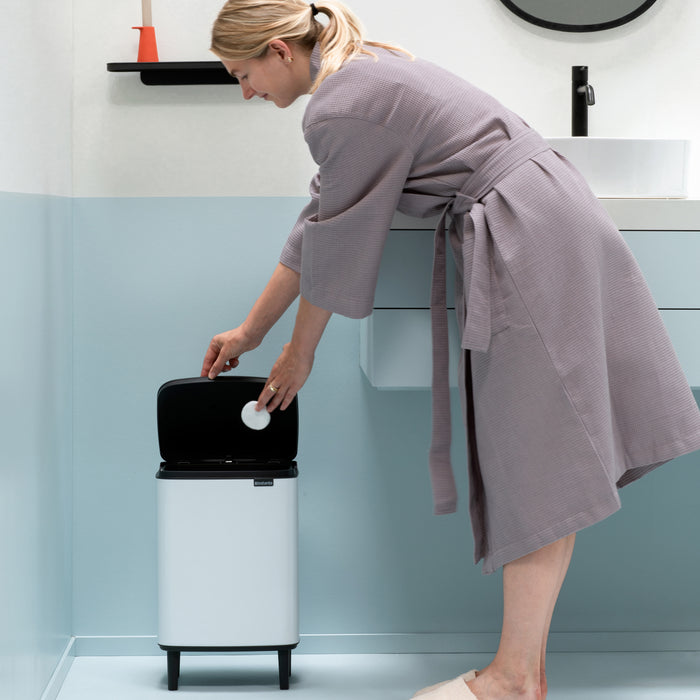Brabantia Bo Hi Afvalemmer 12 L - White