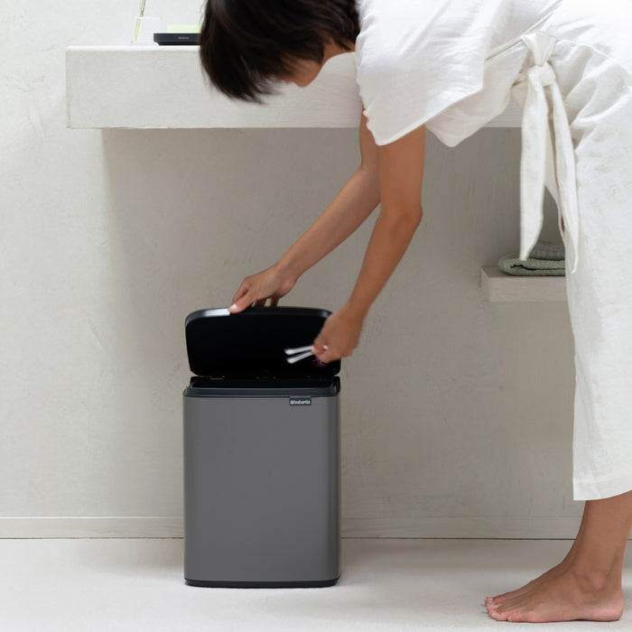 Brabantia Bo Afvalemmer 12 L - Platinum