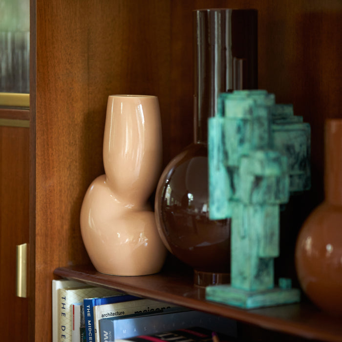 HKliving Organic Vaas - Maat M - Cream