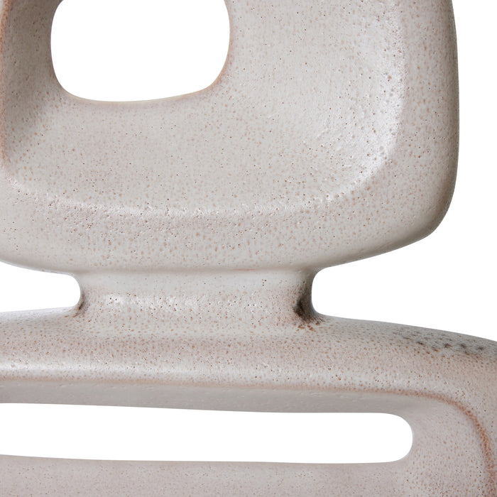 HKliving Sculpture Ornament - Reactive Brown