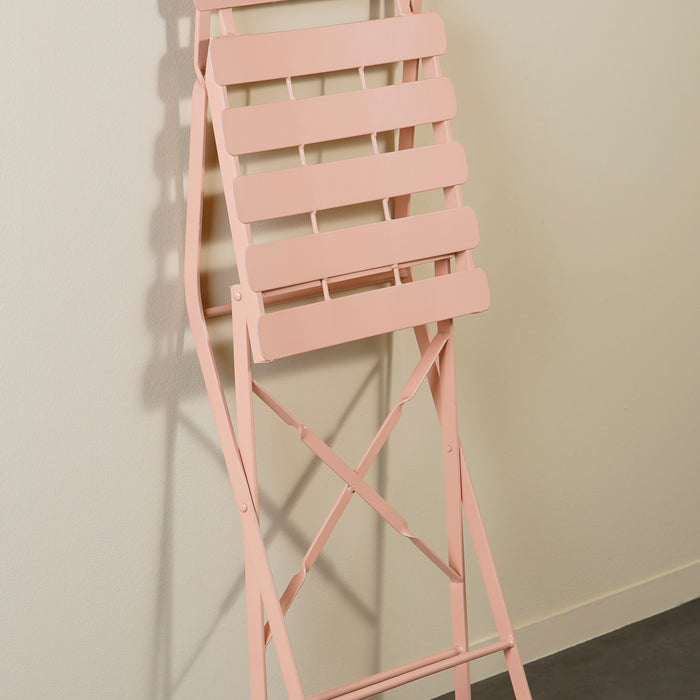 Mica Decorations Laurence Bistroset - Set van 3 - Metaal - Lichtroze