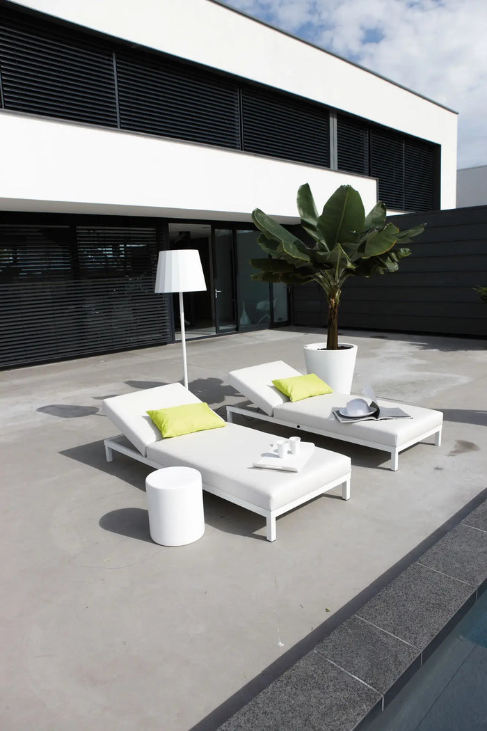 elho Pure Straight Round Plantenbak 35 cm Wit