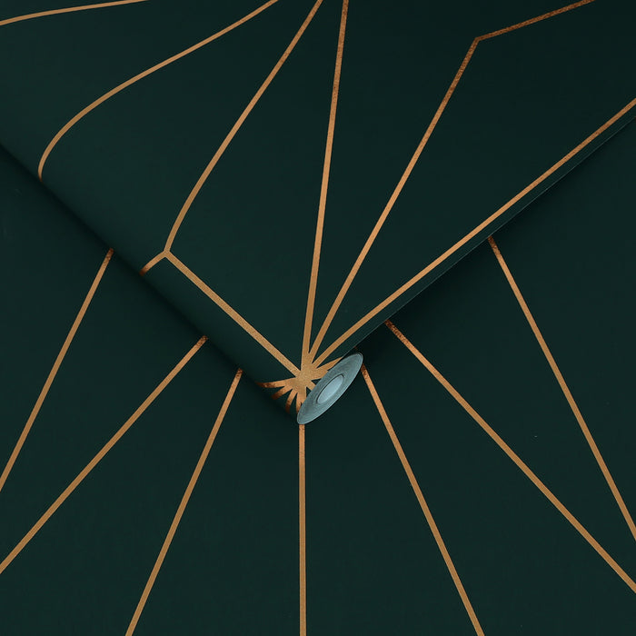 Graham & Brown - Vliesbehang - Harmony Emerald - 10mx52cm