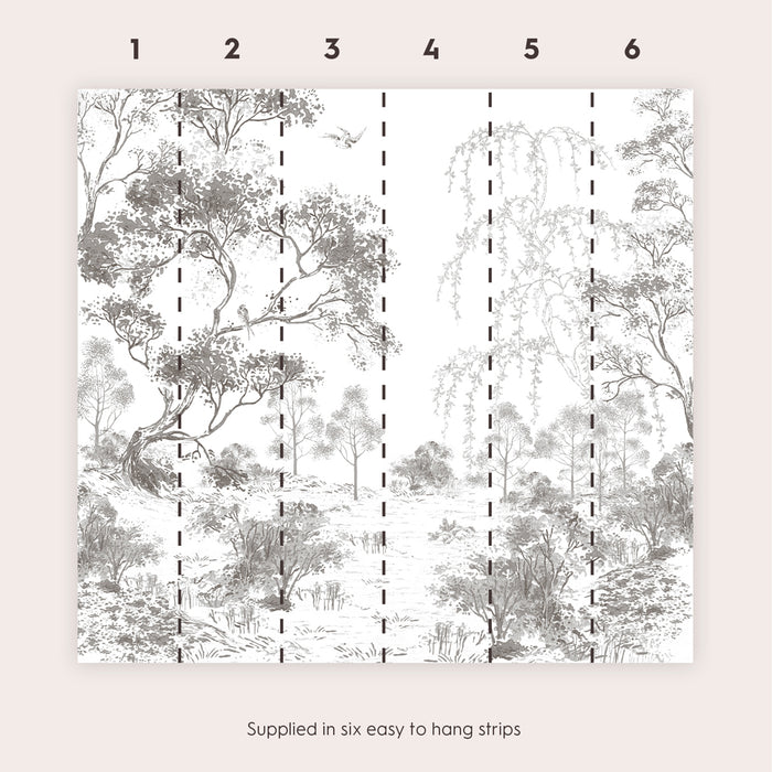 Laura Ashley - Fotobehang - Talbenny - 3mx2.8m