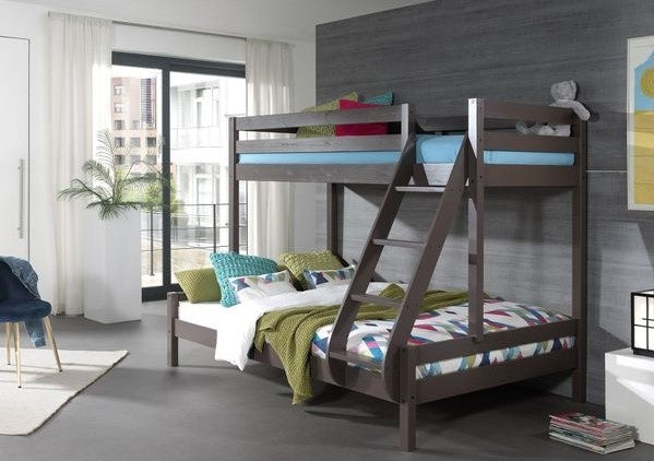 Vipack Pino Familiebed Grijs