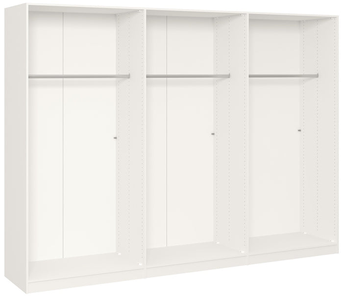 Jutzler Lichtgrijs Draaideurkast 6 deuren