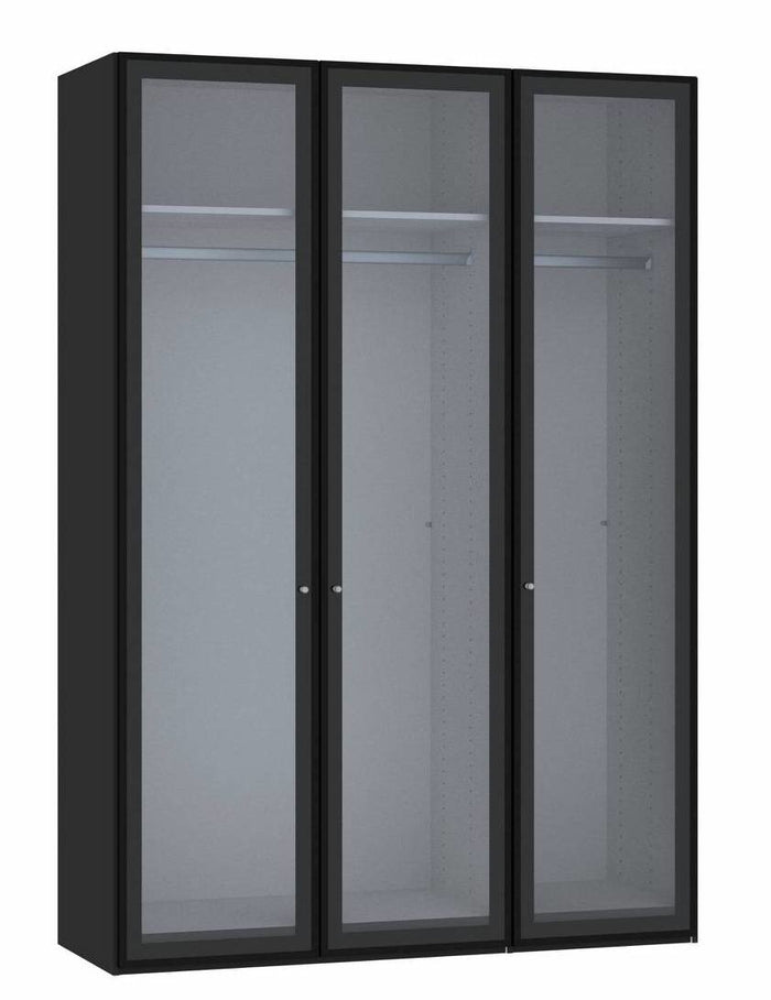 Jutzler Smoke Draaideurkast Rookglas 3 deuren