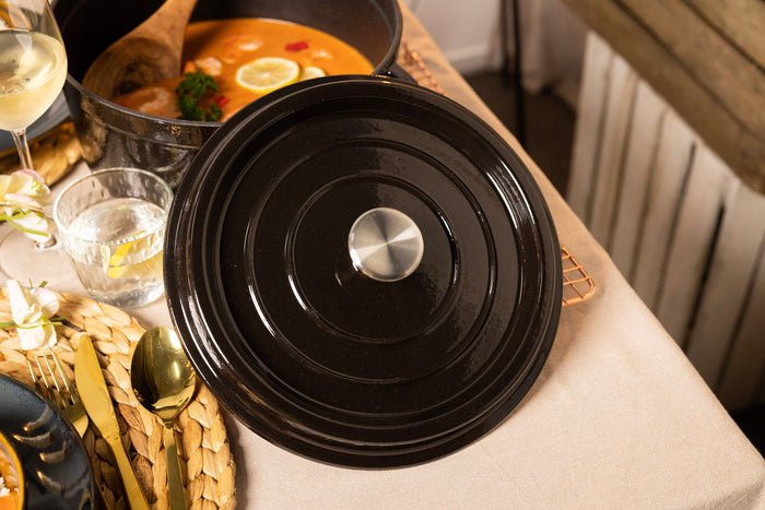 Blackwell Braadpan Gietijzer 28cm - 6,7L - Zwart