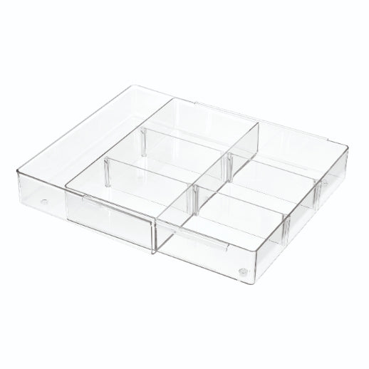 Lade Organizer, Uitschuifbaar, 25.4 x 26.7 x 5.7 cm, Kunststof - iDesi