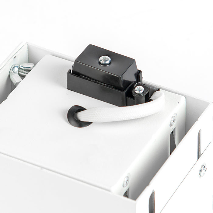 QAZQA Set van 12 inbouwspot wit GU10 kantelbaar trimless - Oneon