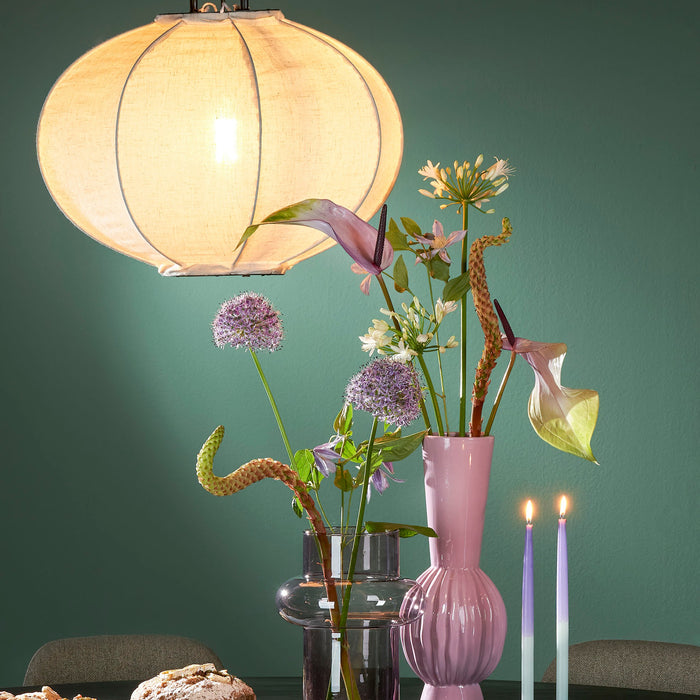 Mica Decorations Dip-dye Dinerkaars - Set van 4 - H28 cm - Lichtblauw