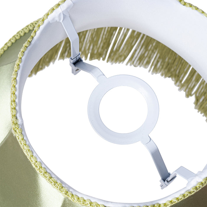 QAZQA Stoffen lampenkap groen 30 cm - Granny