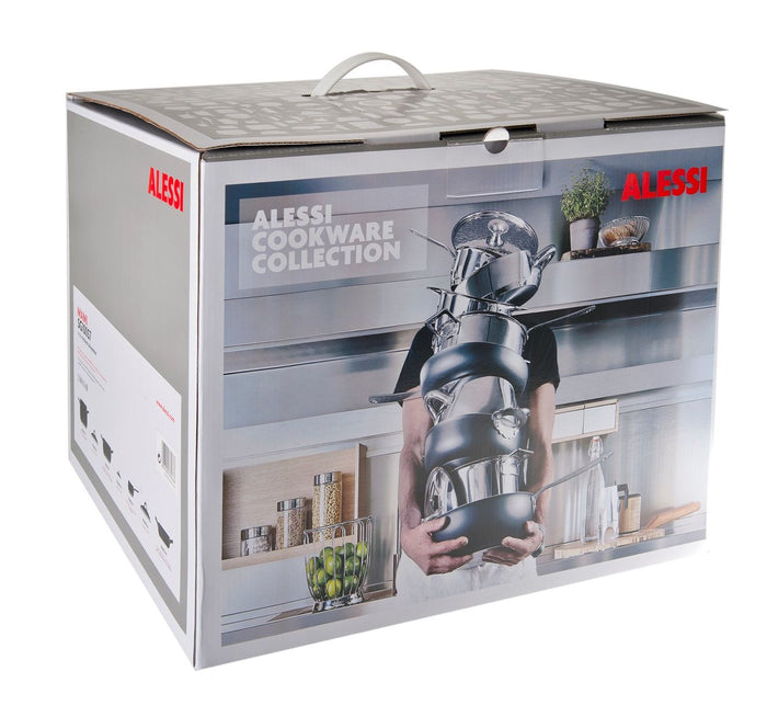 Alessi Pannenset Mami - SG100S7 - 4-Delig - door Stefano Giovannoni