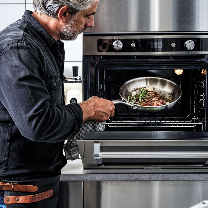 KitchenAid Multi-Ply Stainless Steel 2-delige Pannen set 20cm - 28cm