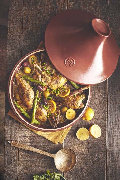Emile Henry Tajine Delight E-box - Ø335mm - Sienne