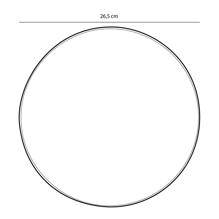 Mica Decorations Tabo Dinerbord - Ø26,5 cm - Oker