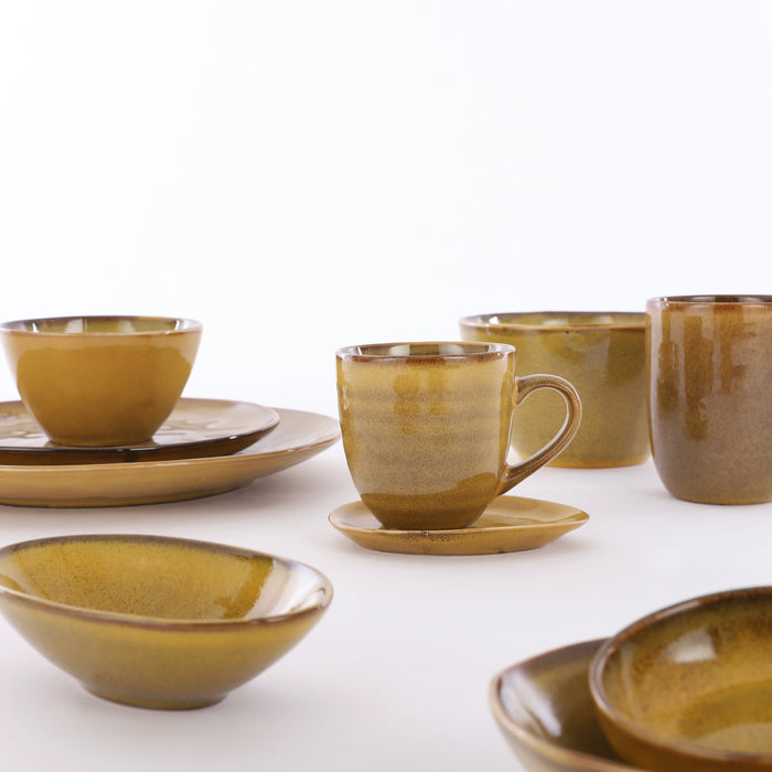 Mica Decorations Tabo Dinerbord - Ø26,5 cm - Oker