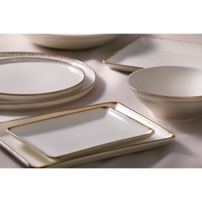 Maastricht Serviesset Akoya 6-persoons 24-delig Offwhite