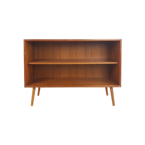Reliving Vintage Deens Klein Boekenkastje Teak Open Kastje