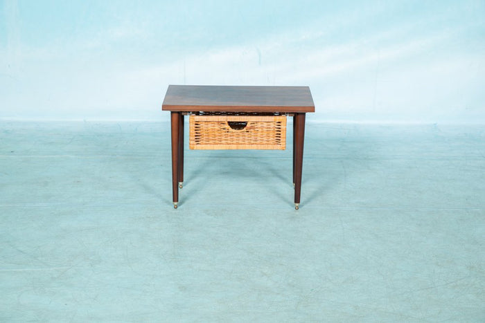 Reliving Vintage Palisander Ladekastje Jaren 60, Bijzet Nachtkastje