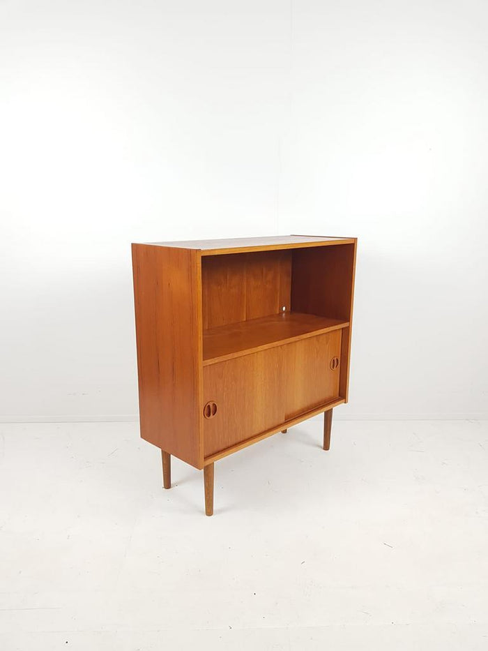 Reliving Vintage Deens Teak Schuifdeurkastje Kastje Deurtjes