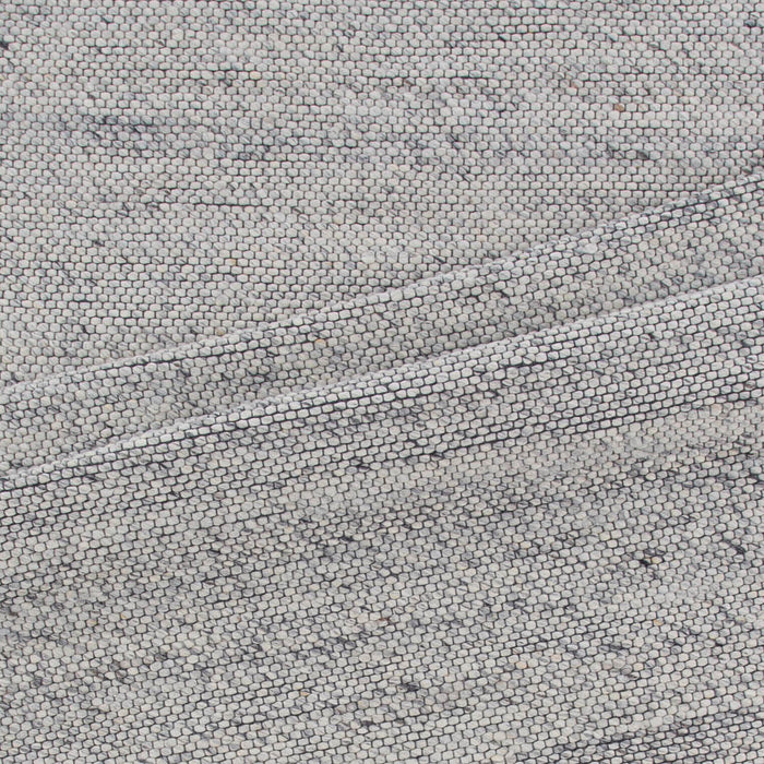 Hioshop Ganga vloerkleed 300x200 cm wol grijs.