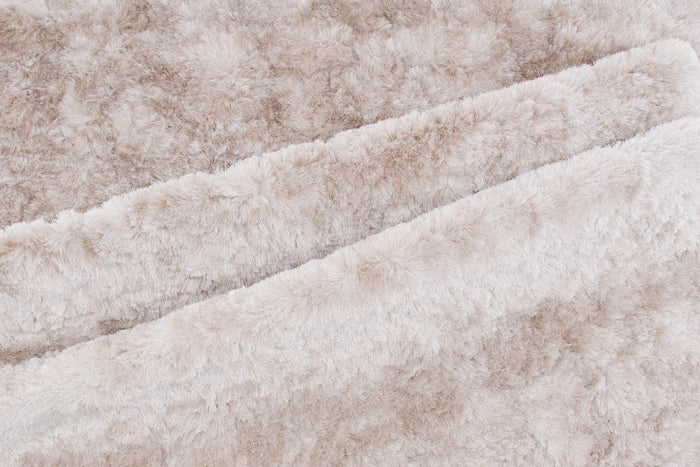 Hioshop Shiva vloerkleed 300x200 cm polyester beige.