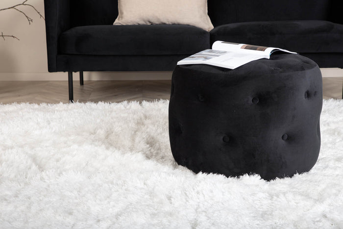 Hioshop Grace vloerkleed 230x160 cm polyester wit.