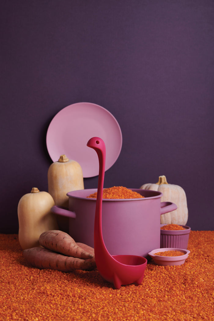 Ototo Jumbo Nessie - soeplepel - paars