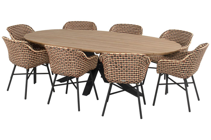 Hartman Stephanie Tuintafel 240 x 140 cm - Zwart