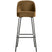 WOOOD Vogue Barkruk H 103 cm - Polyester - Honey Yellow