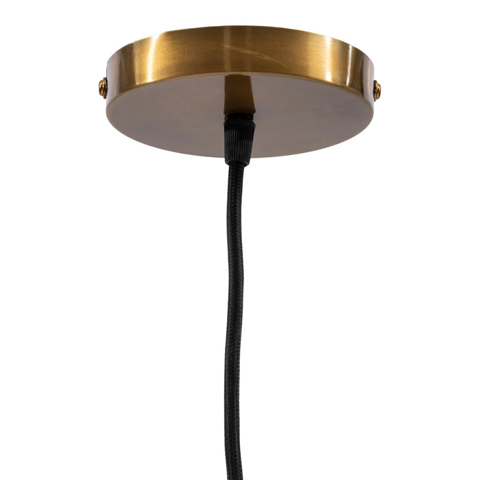 Riviera Maison hanglamp glas, rond, trapeze - Menaggio - Transparant