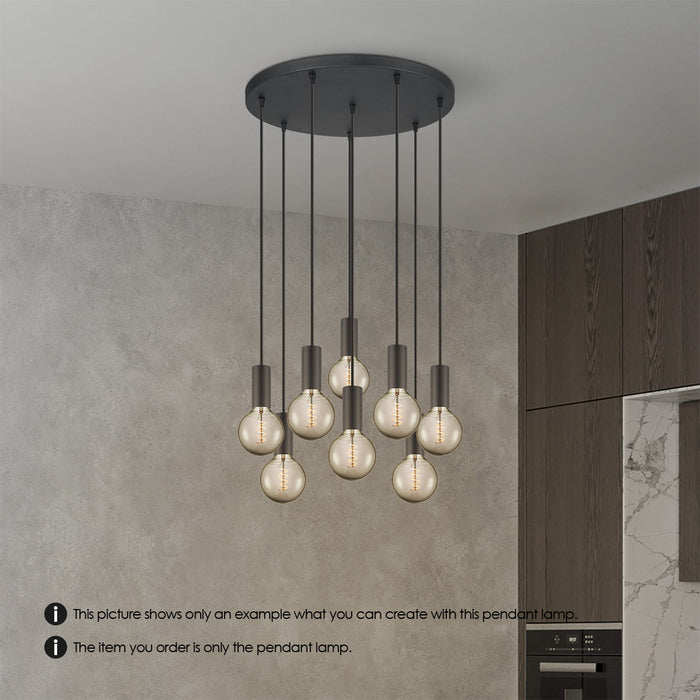 Home Sweet Home verlichtingspendel Pendel Xxl 50|50|137.5cm - Zwart