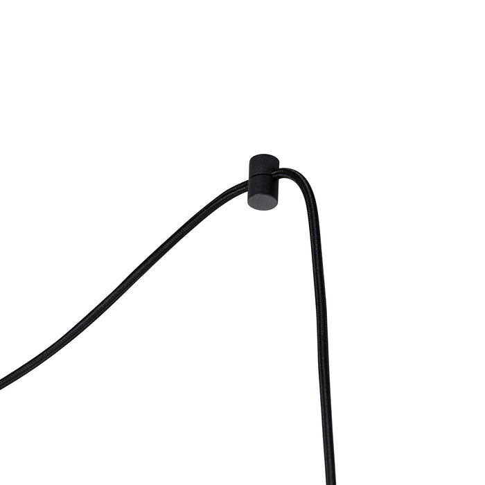 QAZQA Hanglamp goud 3-lichts incl. LED amber dimbaar - Cava Luxe