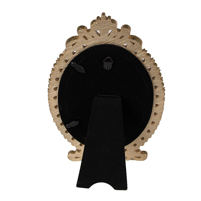 Clayre & Eef Fotolijst 10x15 cm Goudkleurig Kunststof Fotokader